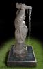 Happy Buddha Fountain Black Earthy w Pump