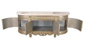 Essex Platine 84 Inch Double Vanity