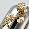 Orchid Bloom Polished Vase