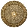 Antique Gold Baroque Round Ceiling Medallion 24 inch