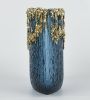 Small Blue Cascade Luxe Vase