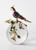 Crystal Songbird Figurine on Blooming Branch
