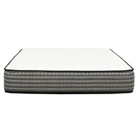 12" Queen Size Hybrid Mattress, Plush Top Gel-Memory Foam & Pocket Spring Mattress, Cooling Technology, Low Motion Transfer