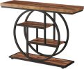 41.3" Console Table Sofa Table Entryway Console Table Narrow Wood Accent Tables