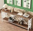 Long Sofa Table Behind Couch, Entry Console Table